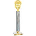 Value Silver Carbon Fiber Pickleball Trophy