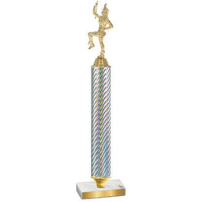 Value Silver Carbon Fiber Majorette Trophy