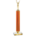 Value Orange Carbon Fiber Victory Trophy