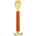 Value Orange Carbon Fiber Pickleball Trophy
