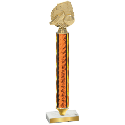 Value Orange Glacier Soccer Trophy