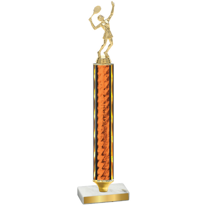 Value Orange Glacier Tennis Trophy