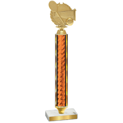 Value Orange Glacier Tennis Trophy