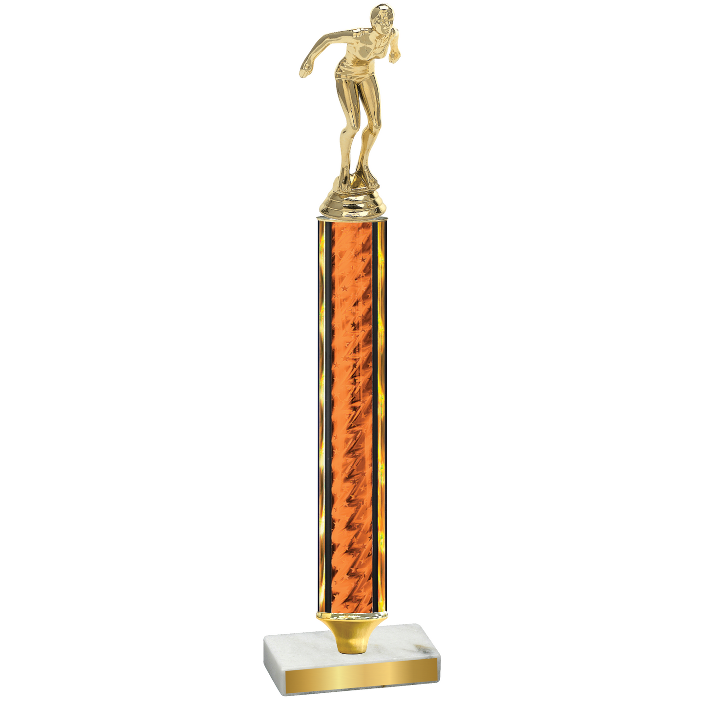 Value Orange Glacier Tennis Trophy