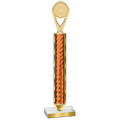 Value Orange Glacier Insert Trophy