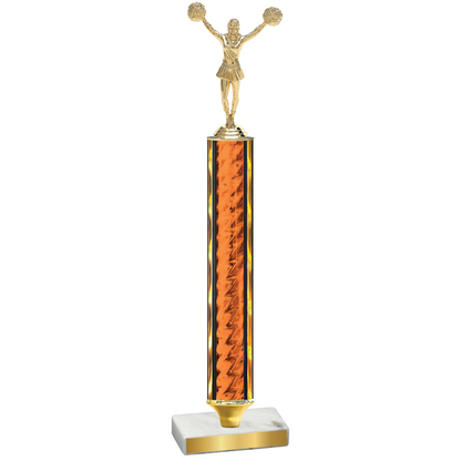 Value Orange Glacier Cheerleading Trophy