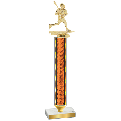 Value Orange Glacier Lacrosse Trophy