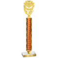 Value Orange Glacier Pickleball Trophy