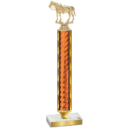 Value Orange Glacier Horses Trophy