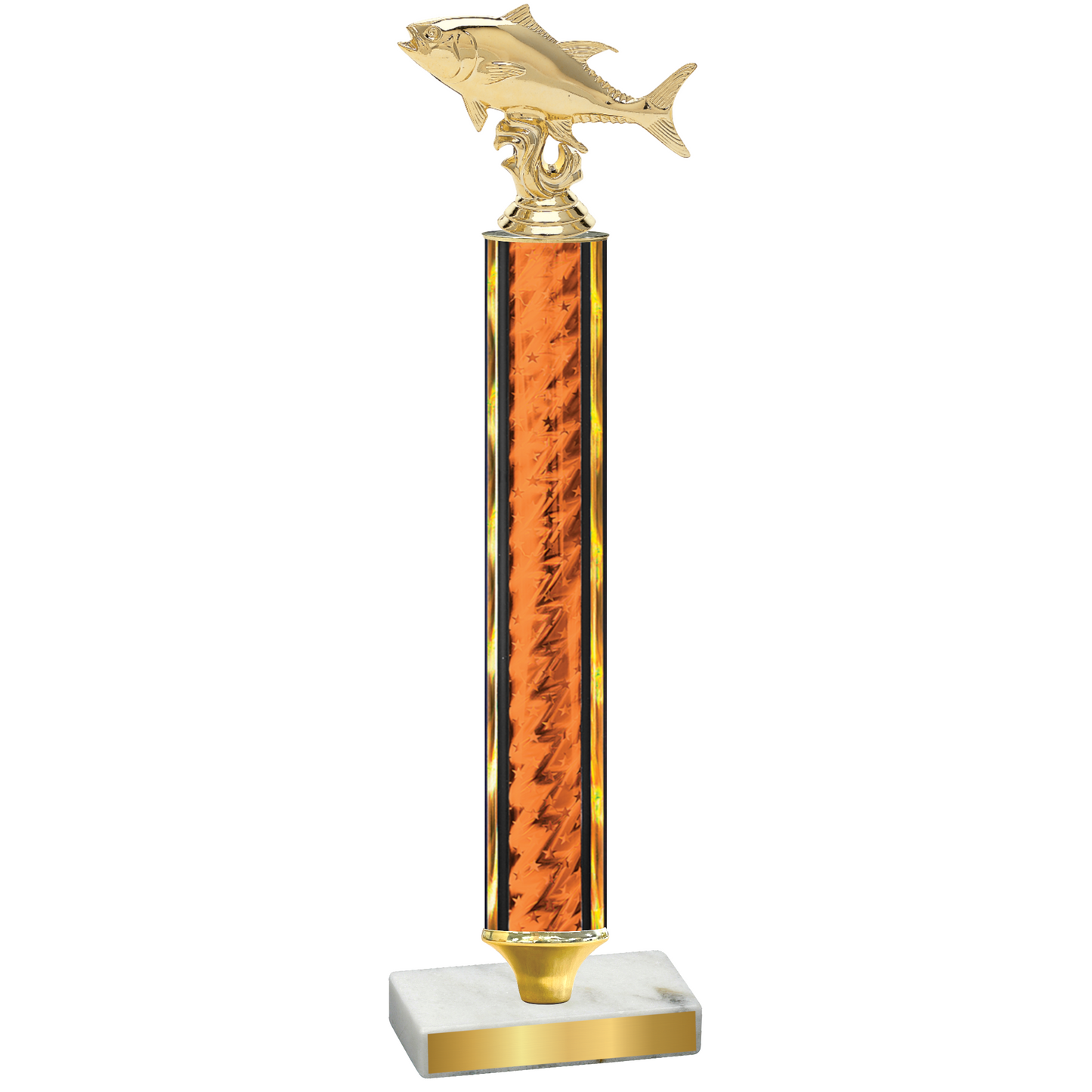 Value Orange Glacier Fishing Trophy