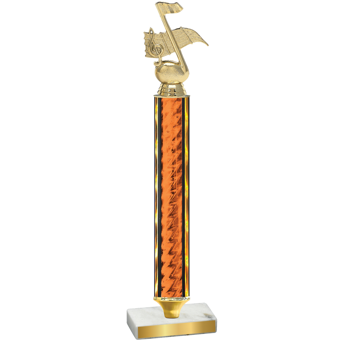 Value Orange Glacier Music Trophy