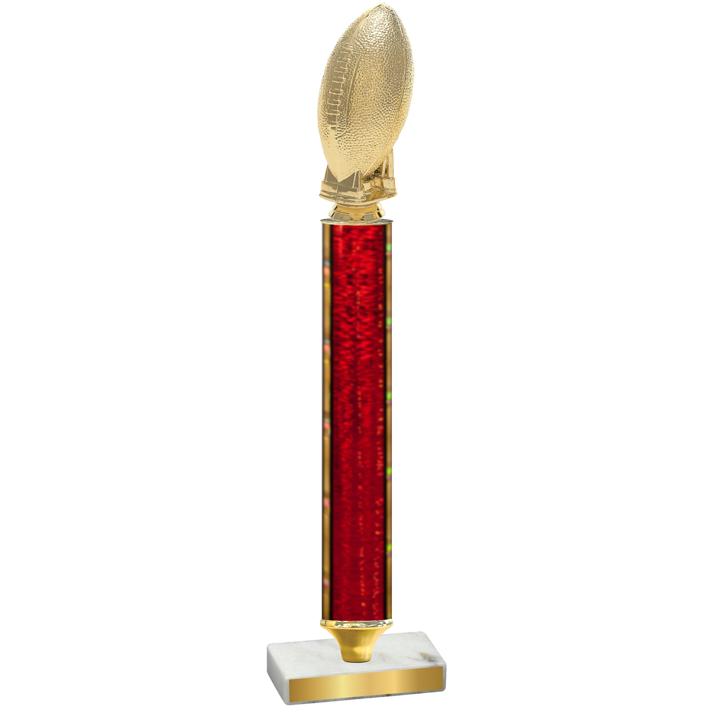 Value Red Glacier Football Trophy