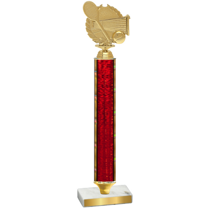 Value Red Glacier Tennis Trophy