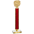 Value Red Glacier Cheerleading Trophy