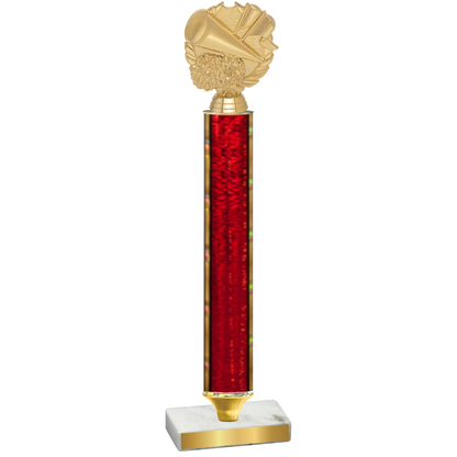 Value Red Glacier Cheerleading Trophy