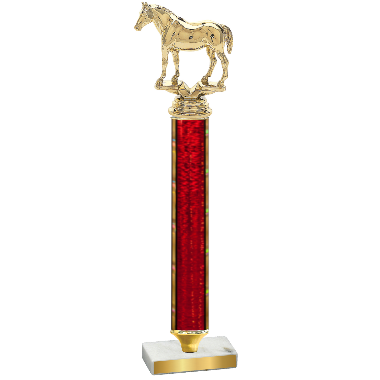 Value Red Glacier Horses Trophy