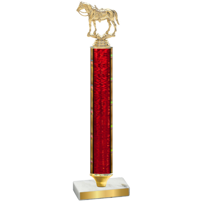 Value Red Glacier Horses Trophy