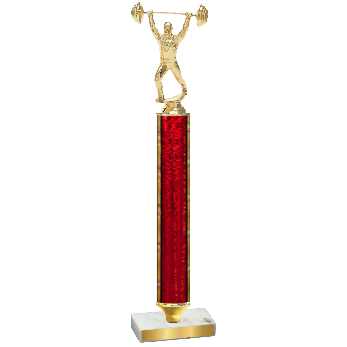 Value Red Glacier Weights Trophy