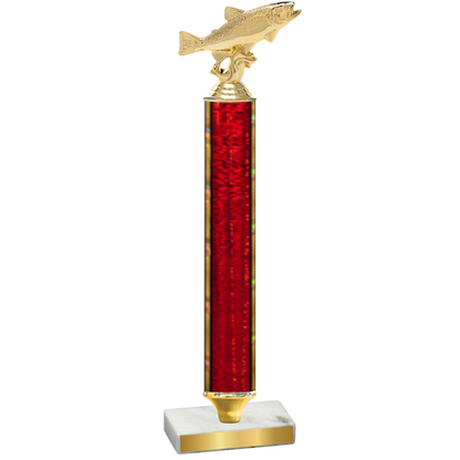 Value Red Glacier Fishing Trophy