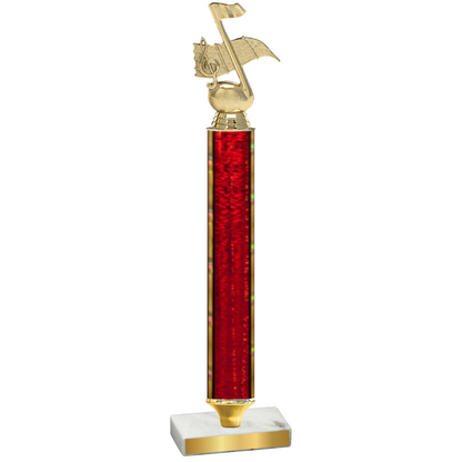 Value Red Glacier Music Trophy