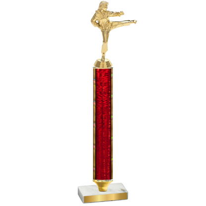 Value Red Glacier Karate Trophy