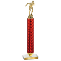 Value Red Carbon Fiber Swimming Trophy