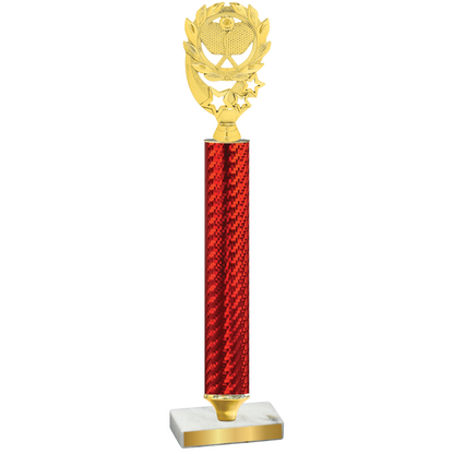 Value Red Carbon Fiber Pickleball Trophy