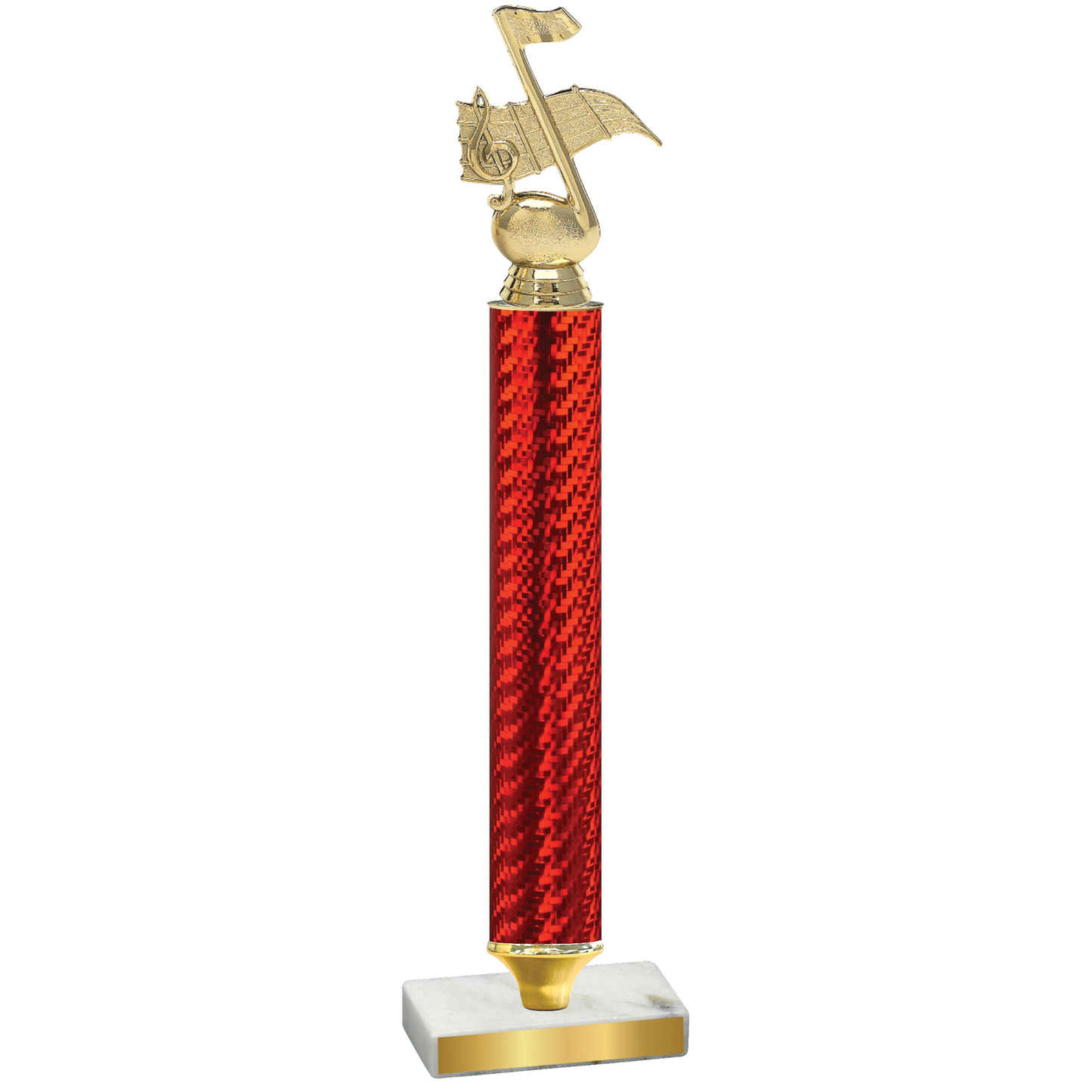 Value Red Carbon Fiber Music Trophy