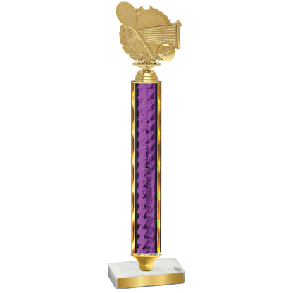 Value Purple Glacier Tennis Trophy