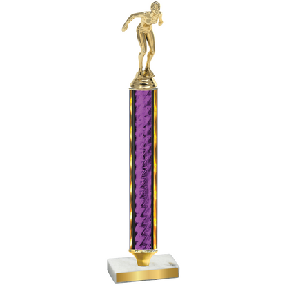 Value Purple Glacier Tennis Trophy