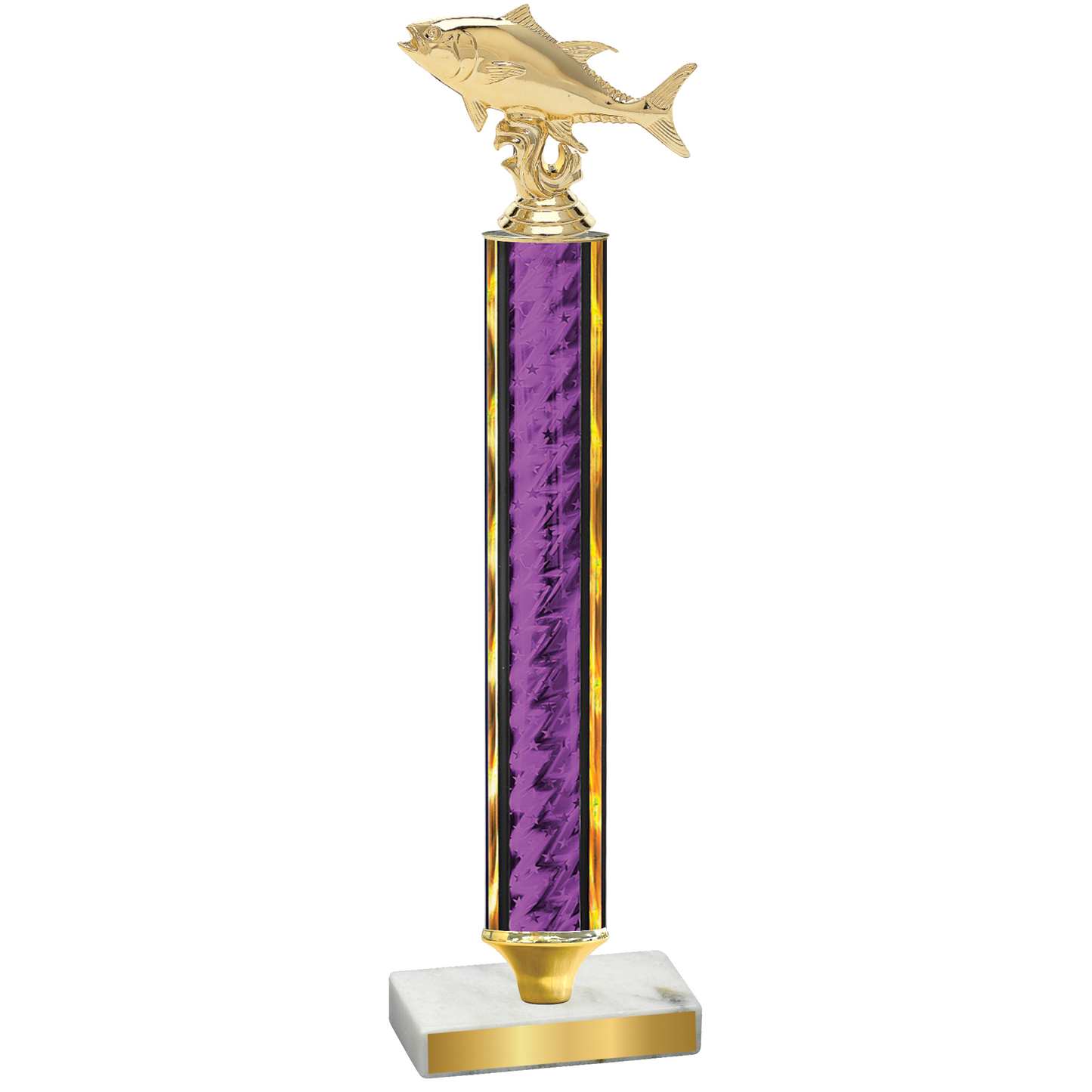 Value Purple Glacier Fishing Trophy