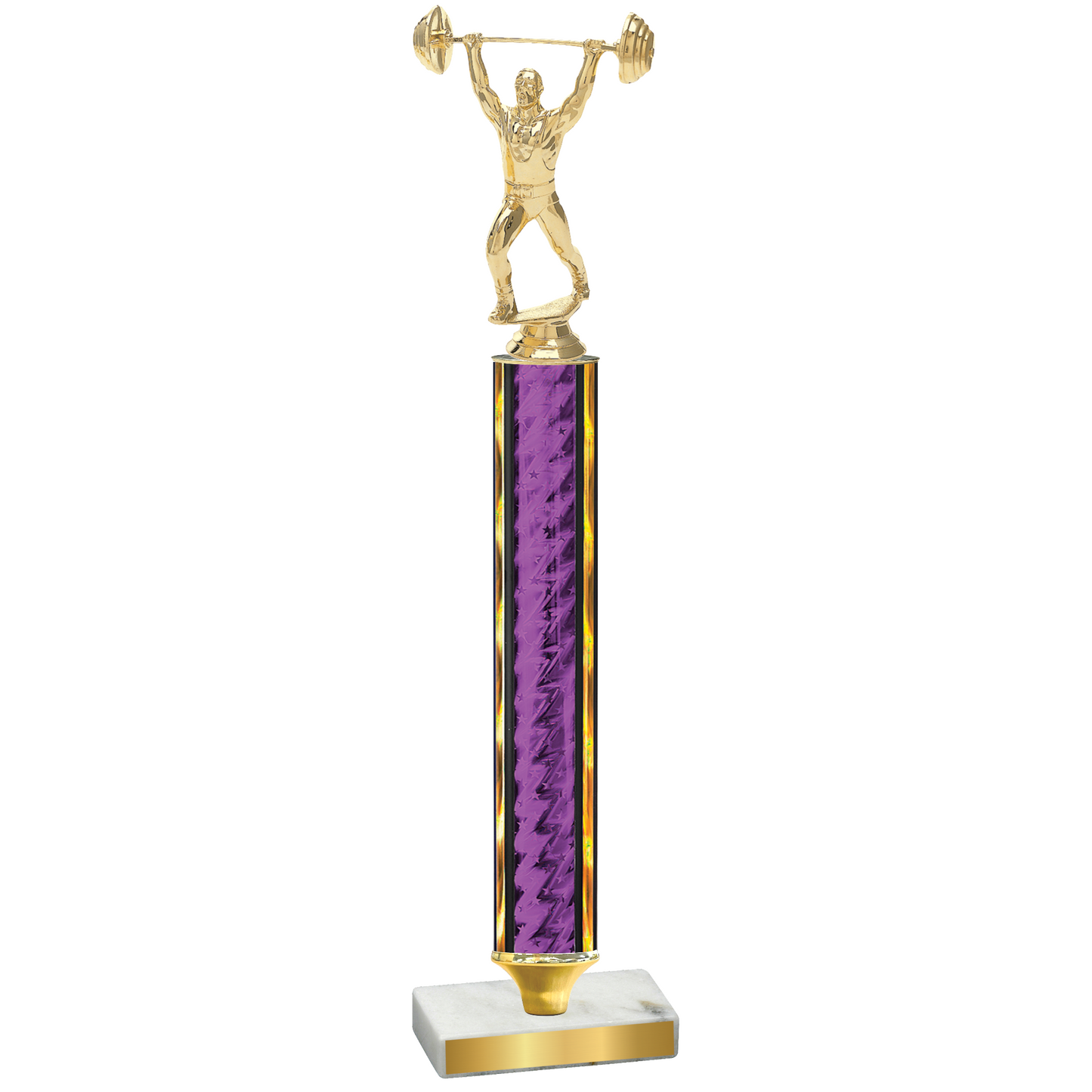 Value Purple Glacier Weights Trophy