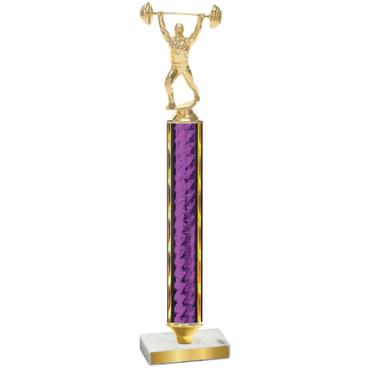 Value Purple Glacier Weights Trophy