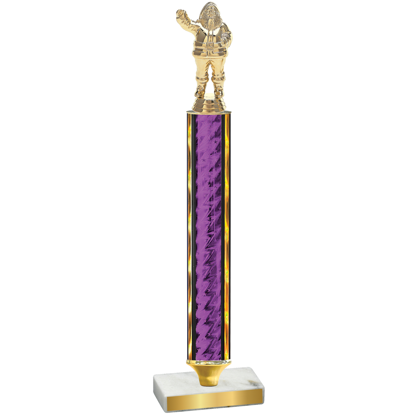 Value Purple Glacier Holiday Trophy