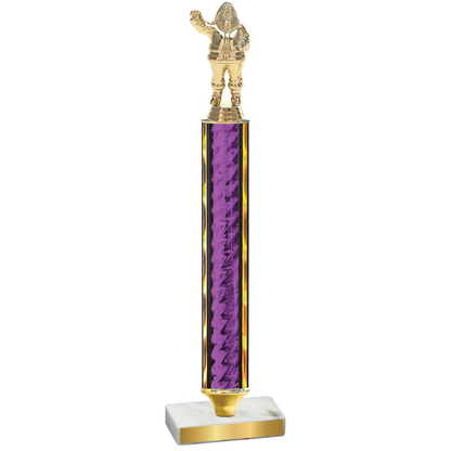 Value Purple Glacier Holiday Trophy