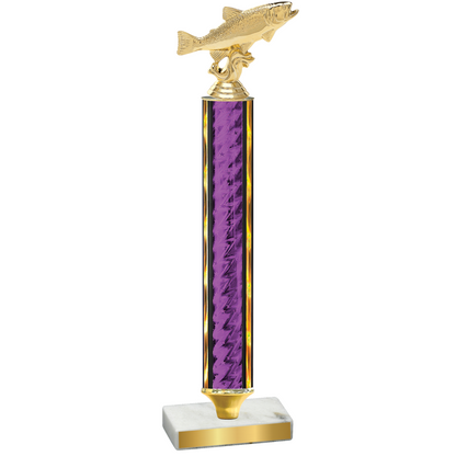 Value Purple Glacier Fishing Trophy