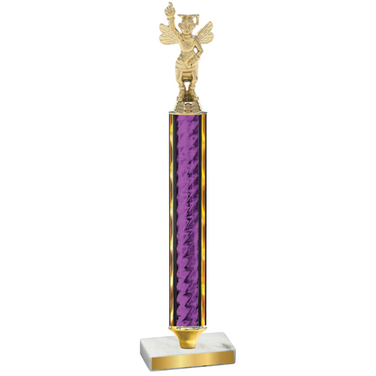 Value Purple Glacier Academics Trophy