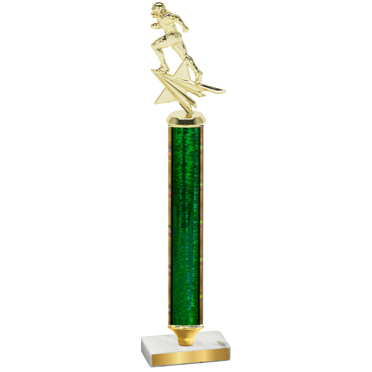 Value Green Glacier Football Trophy