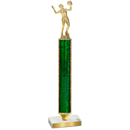 Value Green Glacier Volleyball Trophy