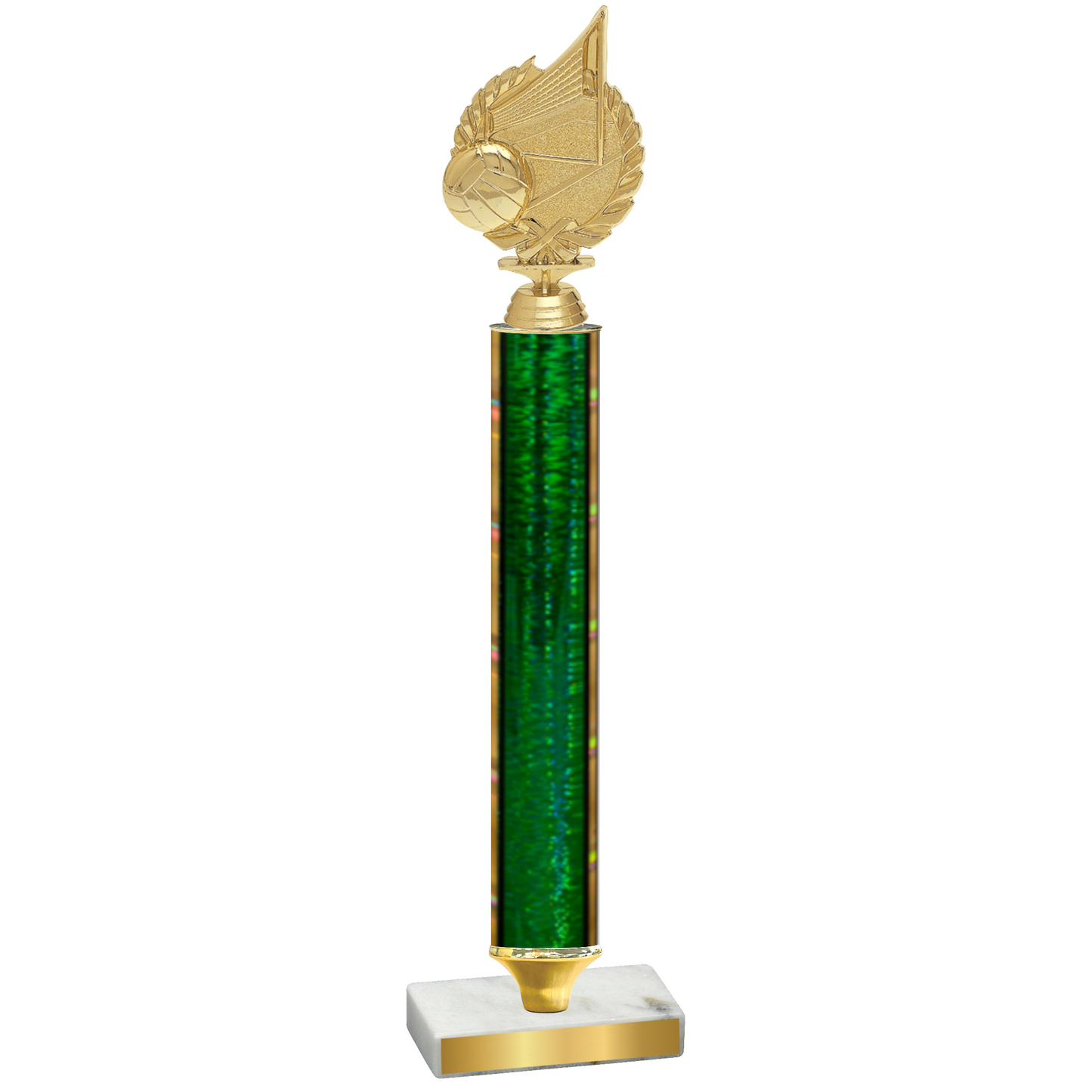 Value Green Glacier Volleyball Trophy