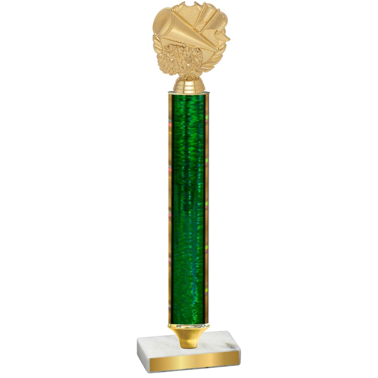 Value Green Glacier Cheerleading Trophy