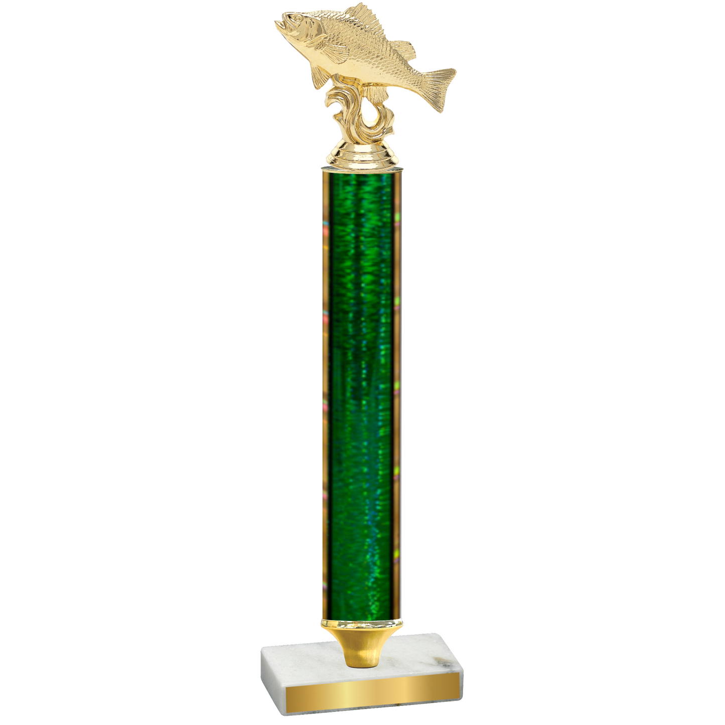 Value Green Glacier Fishing Trophy