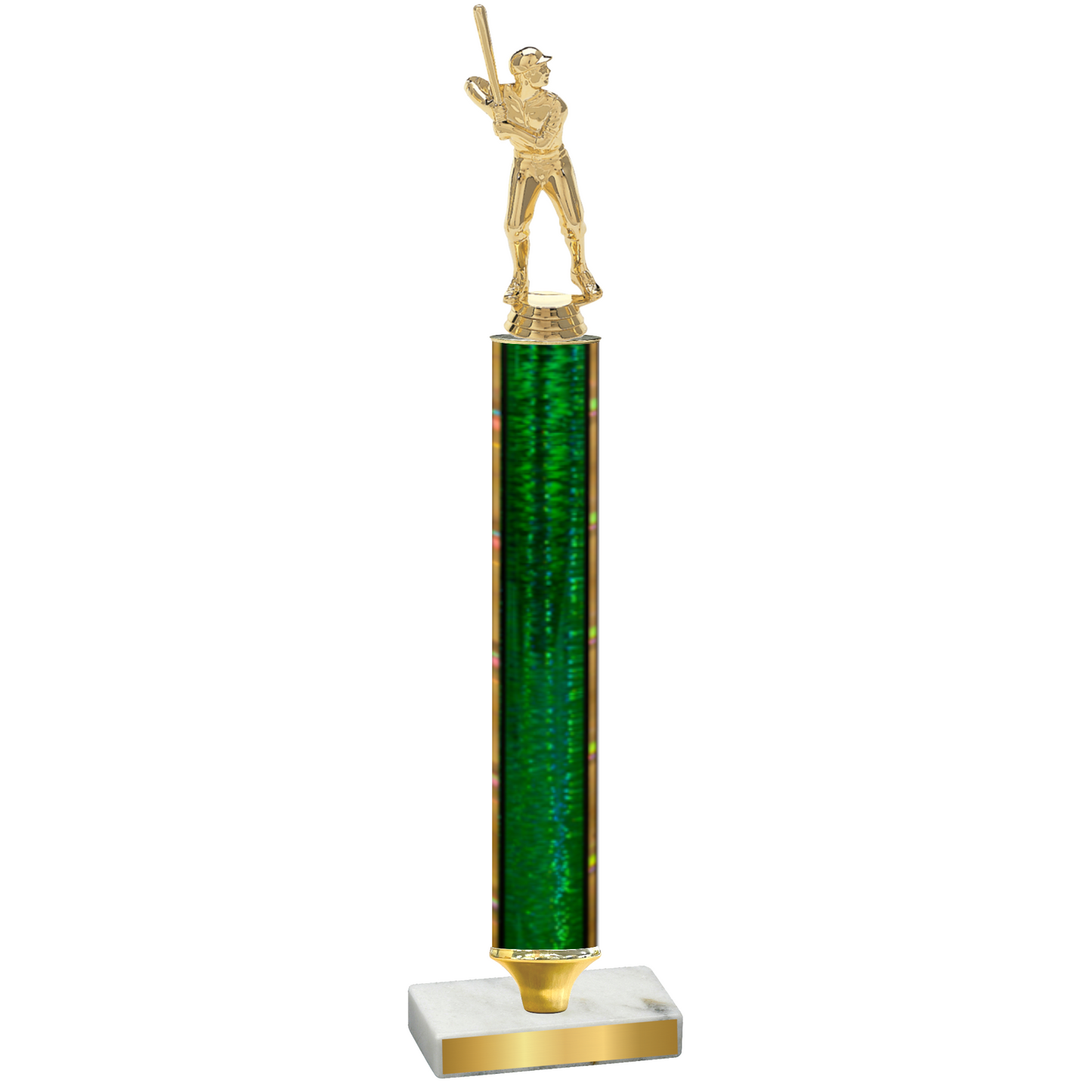 Value Green Glacier Baseball Trophy