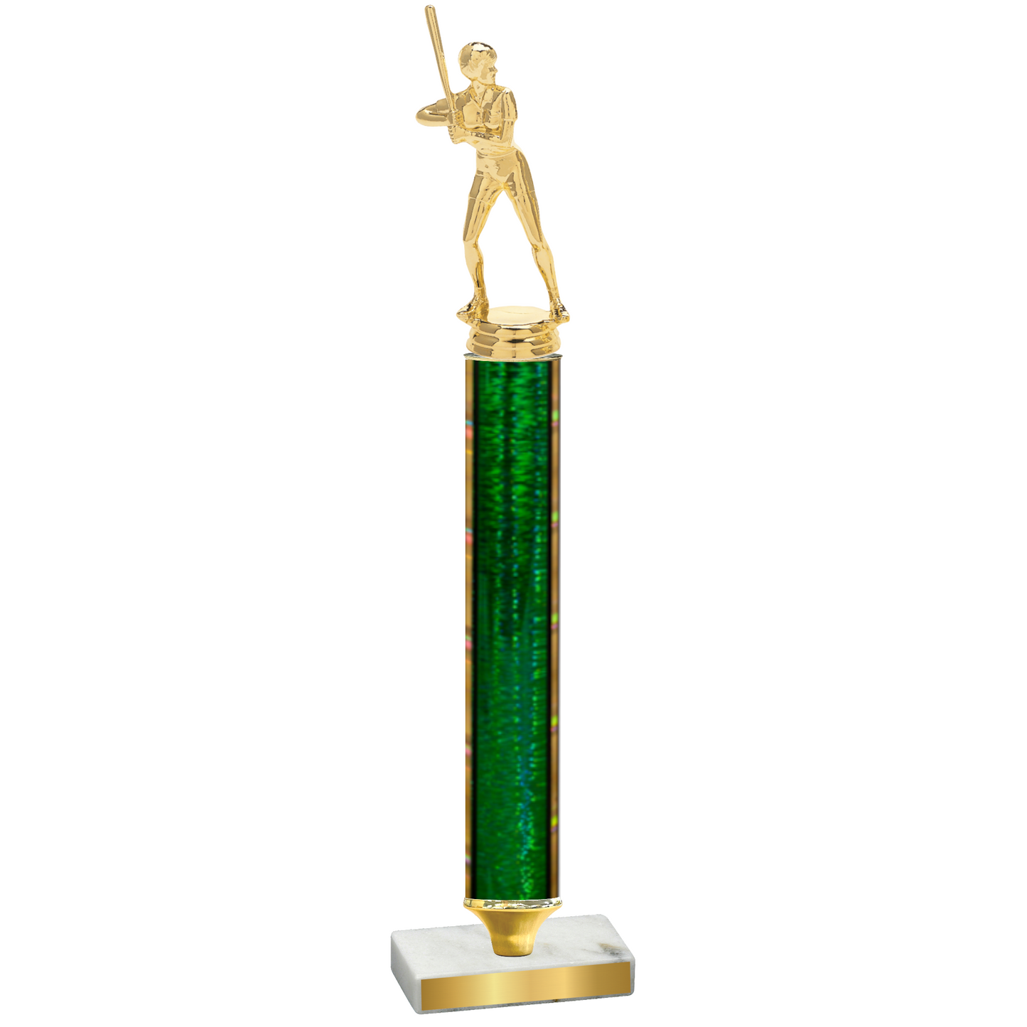 Value Green Glacier Softball Trophy