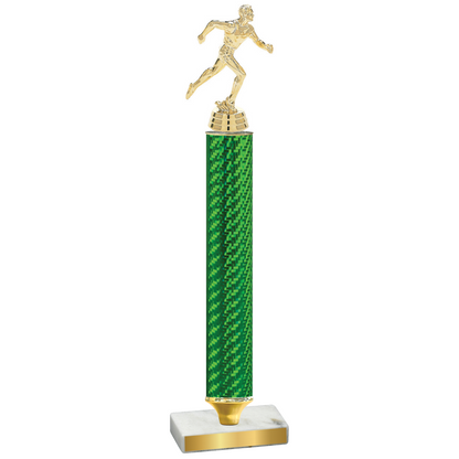 Value Green Carbon Fiber Running Trophy