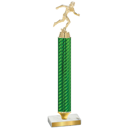 Value Green Carbon Fiber Running Trophy