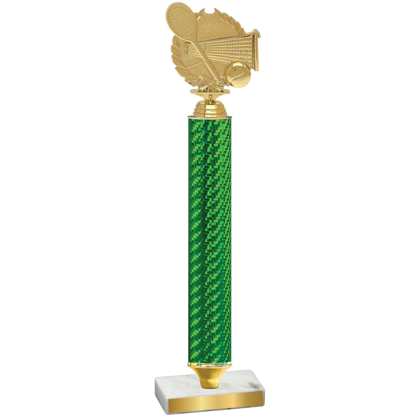 Value Green Carbon Fiber Tennis Trophy