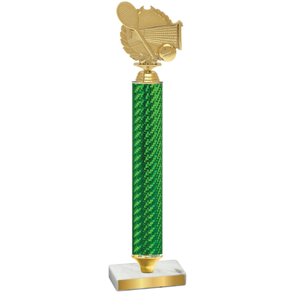 Value Green Carbon Fiber Tennis Trophy