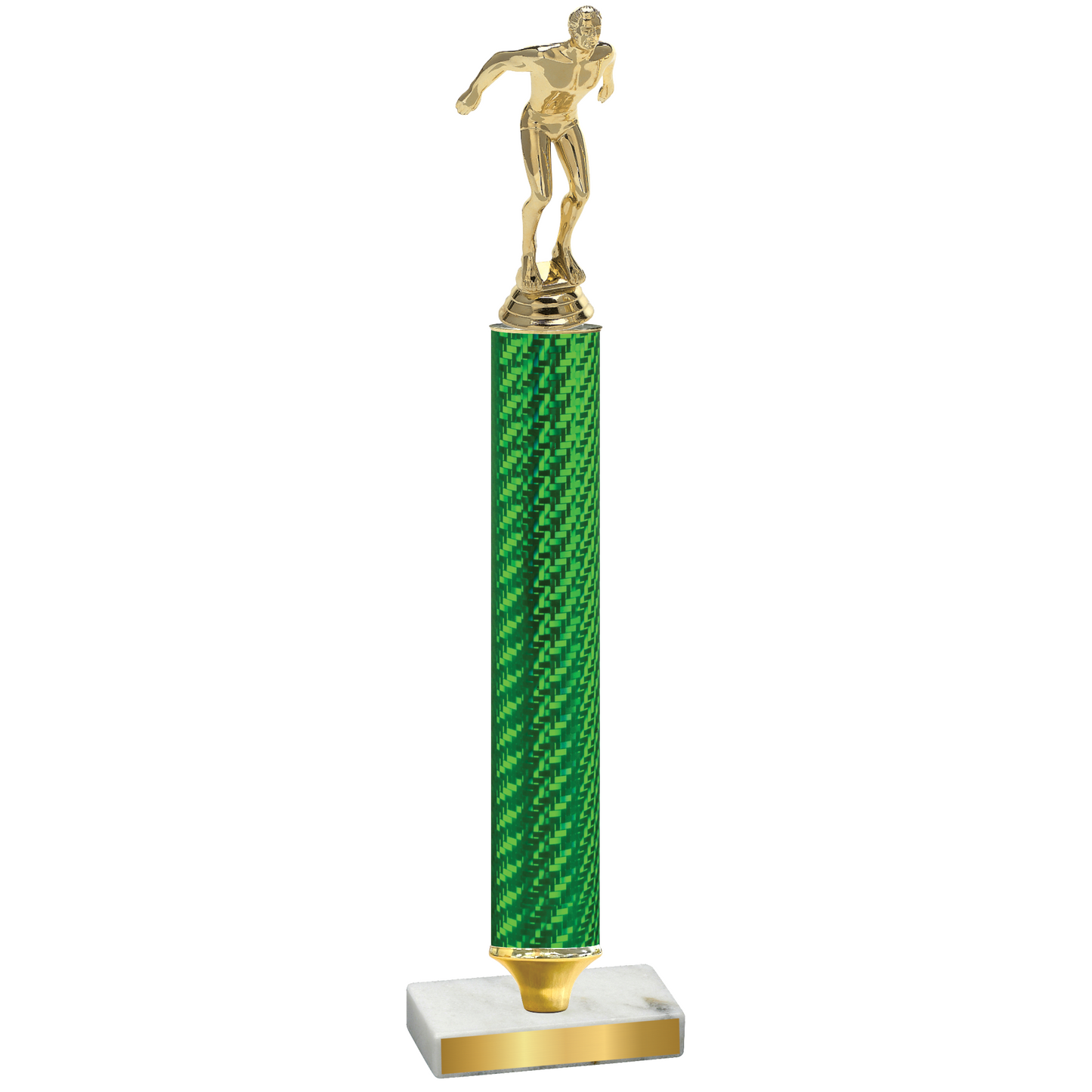 Value Green Carbon Fiber Swimming Trophy