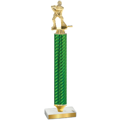 Value Green Carbon Fiber Hockey Trophy